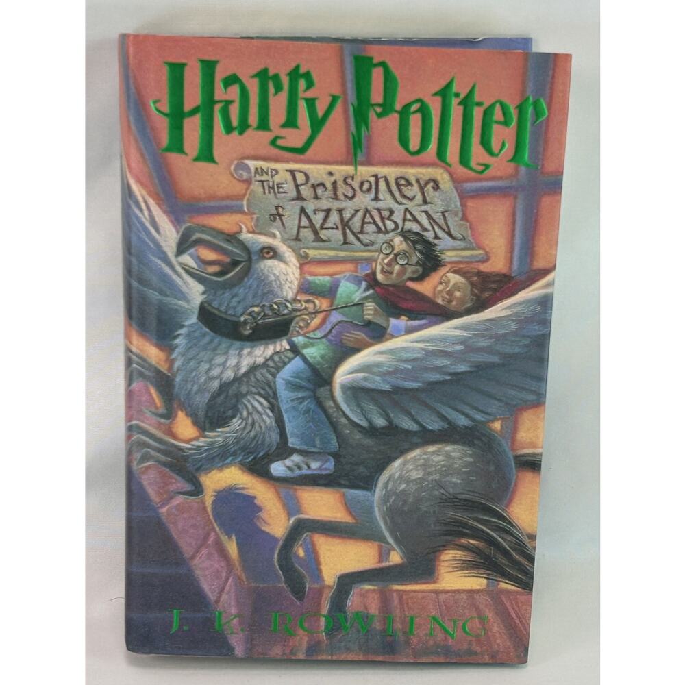 Harry‎ Potter and the Prisoner of Azkaban J.K. Rowling (1999, Hardcover) ERRORS